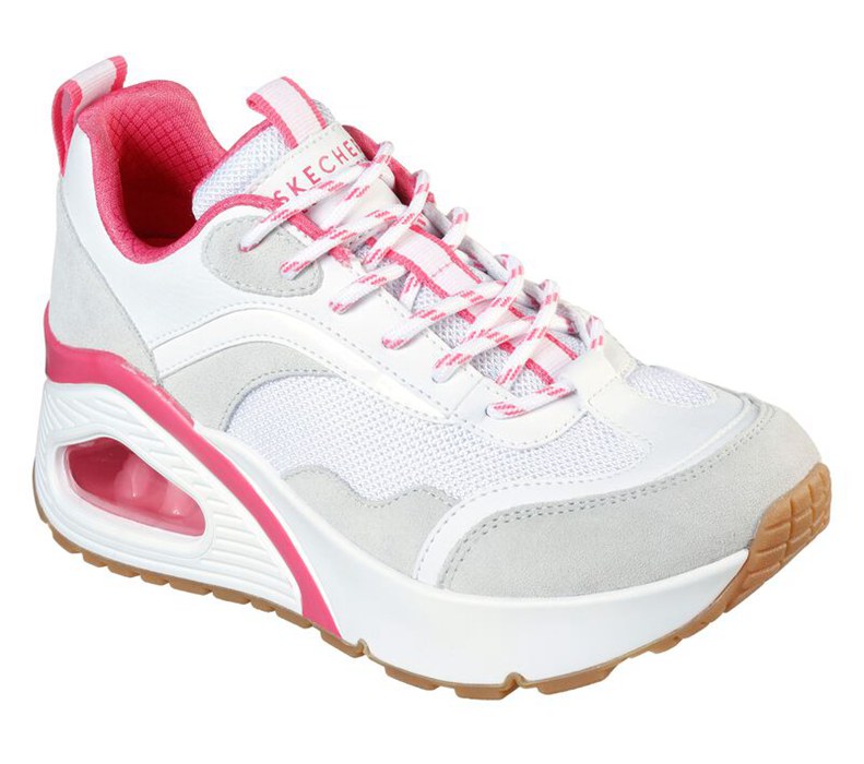 Skechers Uno Hi - Big Steps - Womens Sneakers White [AU-HU1943]